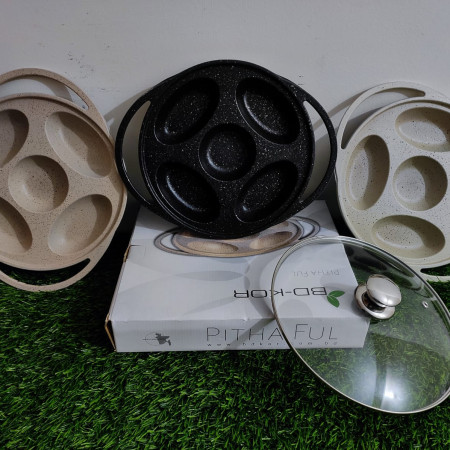 Non Stick Chitoi Pitha Pan (Ceramic Marble Coating ) - Image 2